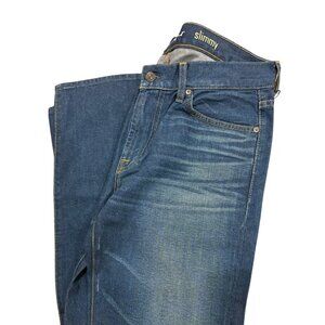 Seven for All Mankind Slimmy Fit Jeans – Blue Denim